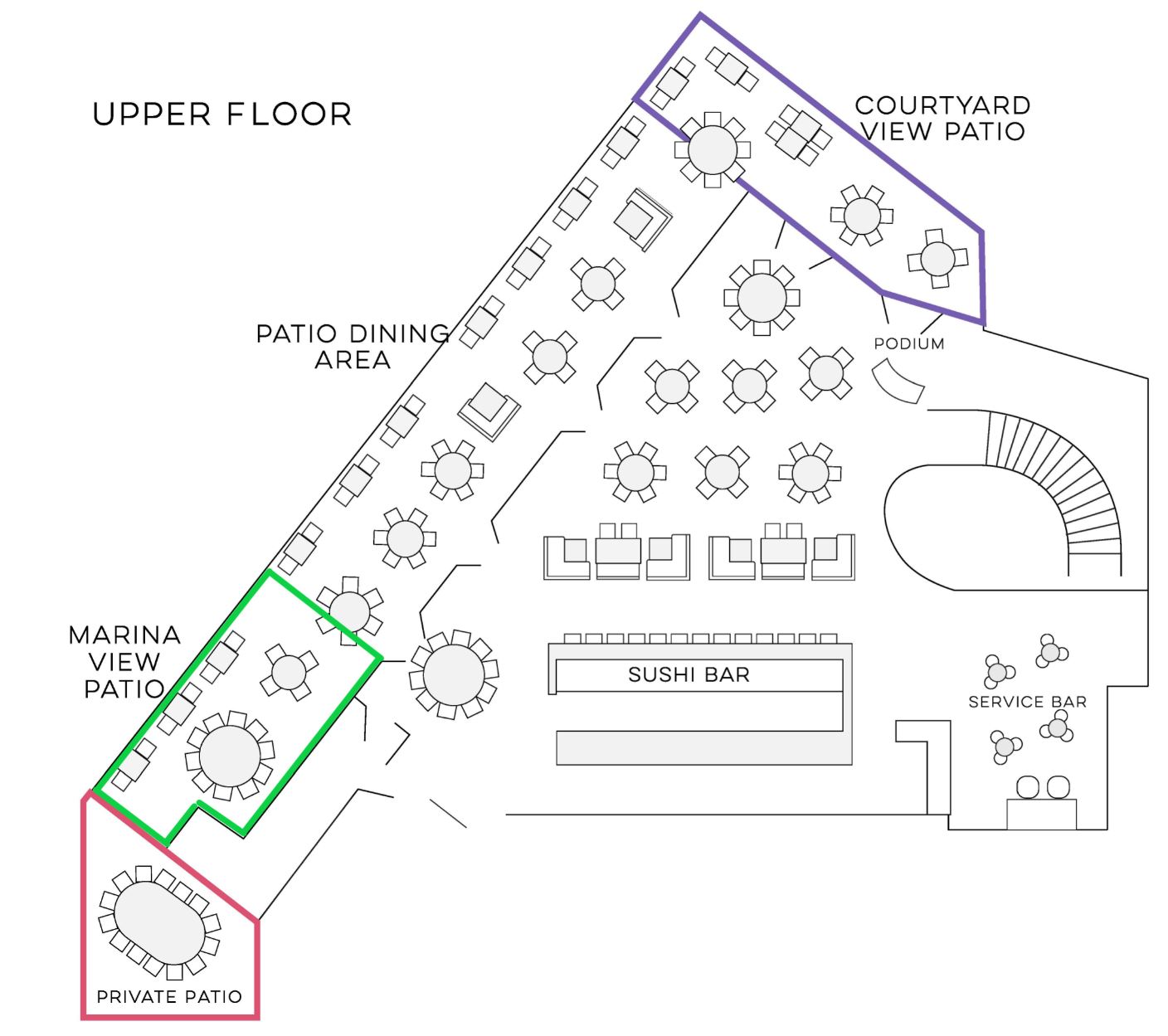 UPPER LEVEL FLOOR PLAN