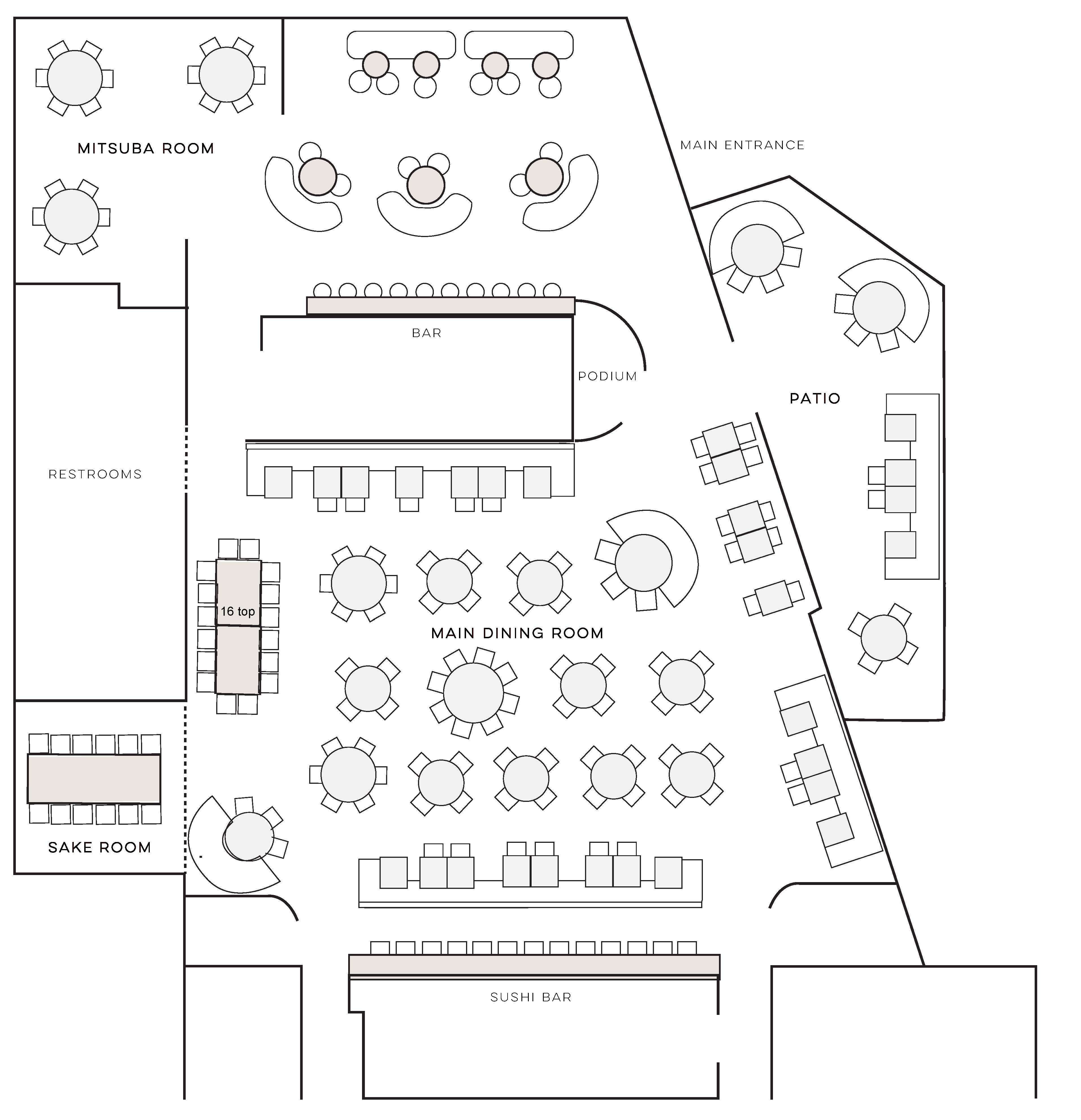 Scottsdale Events Floorplan 2025